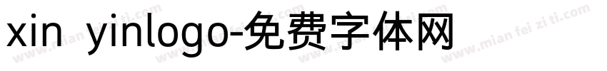 xin yinlogo字体转换